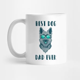 Best Dog Dad Ever T-Shirt Design Mug